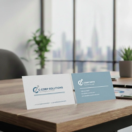 Custom Textured Business Card