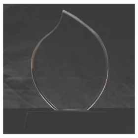 Elegant Teardrop Clear Acrylic Trophy ACR1115