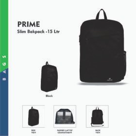 PRIME Slim Backpack – 15 Ltr