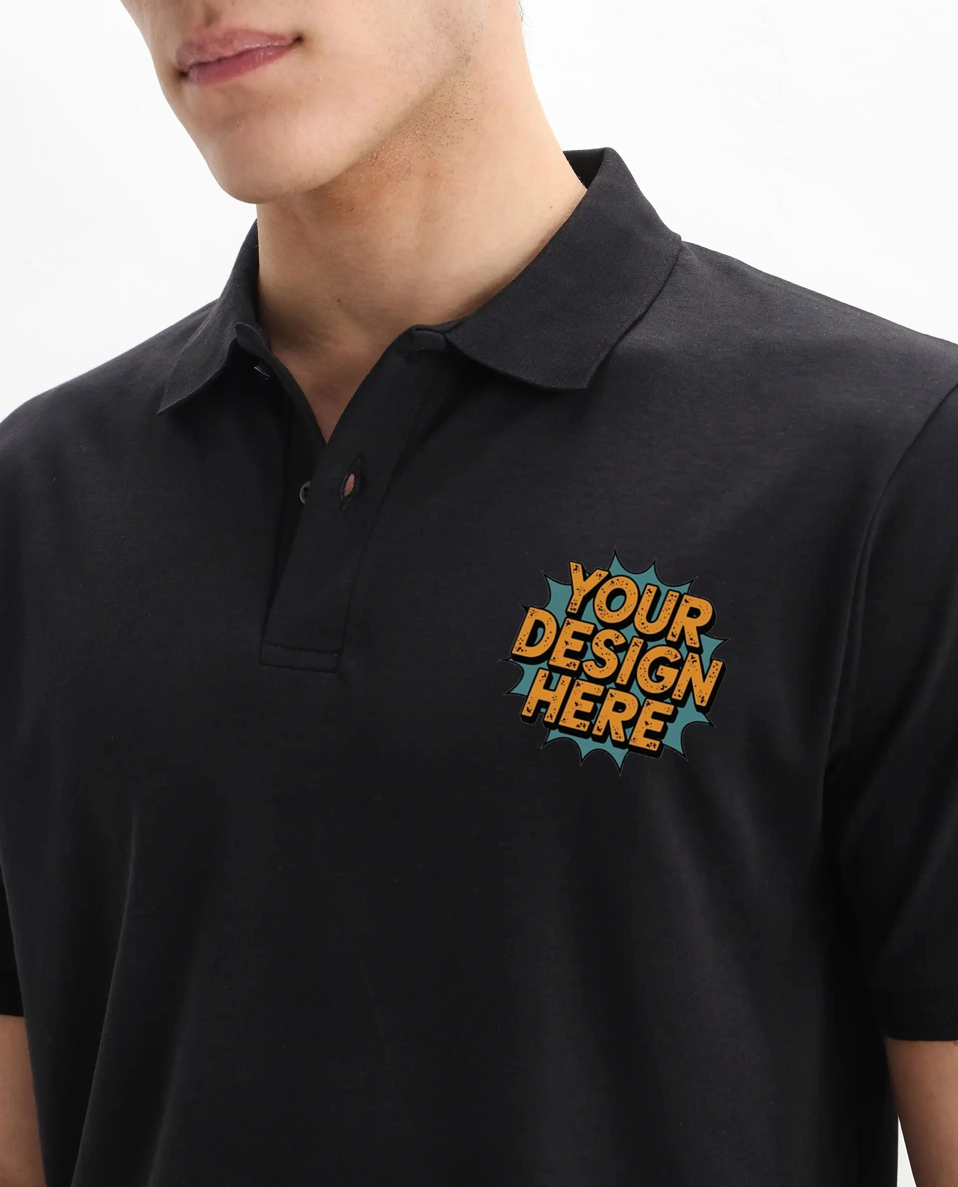 Personalized Rare rabbit T shirt with collar