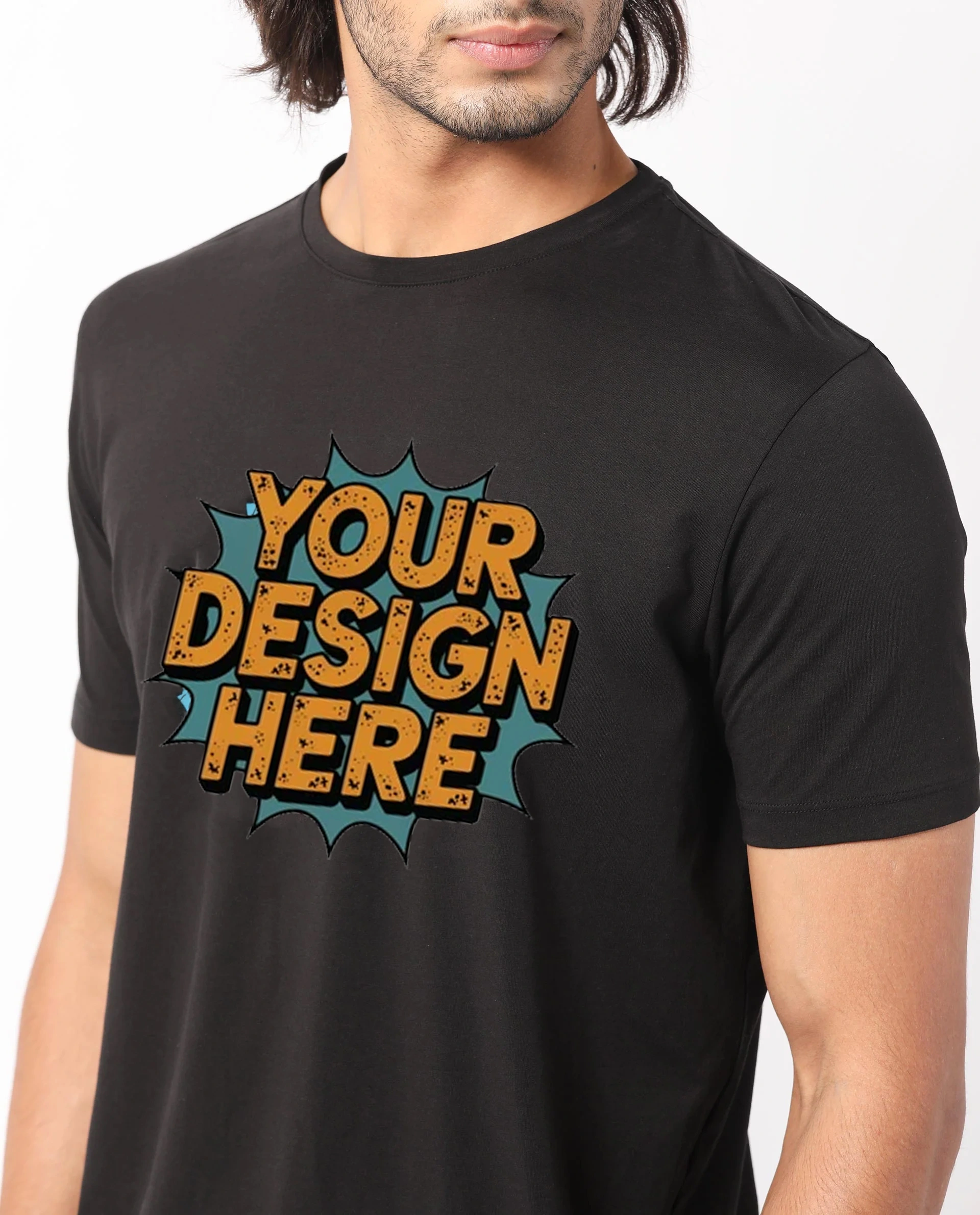 Rare Rabbit Round Neck T shirt